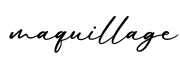 单词maquillage书写