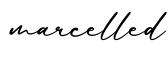 单词marcelled书写