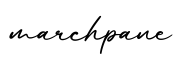单词marchpane书写