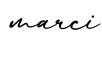 单词marci书写