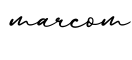 单词marcom书写