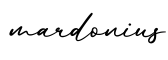 单词mardonius书写