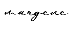 单词margene书写