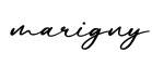 单词marigny书写