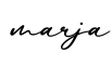 单词marja书写