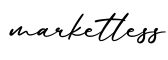 单词marketless书写