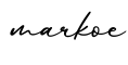 单词markoe书写