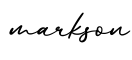 单词markson书写