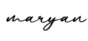 单词maryan书写