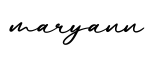 单词maryann书写