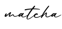 单词matcha书写