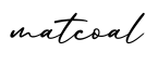 单词matcoal书写