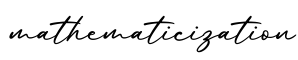 单词mathematicization书写