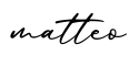 单词matteo书写
