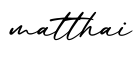 单词matthai书写