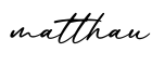 单词matthau书写