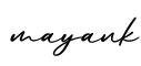 单词mayank书写