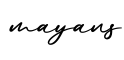 单词mayans书写