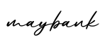 单词maybank书写