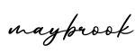 单词maybrook书写
