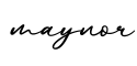 单词maynor书写