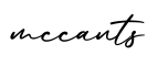 单词mccants书写