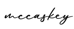 单词mccaskey书写