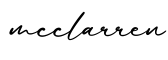 单词mcclarren书写