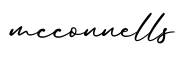 单词mcconnells书写
