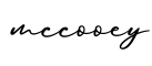 单词mccooey书写
