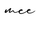 单词mce书写