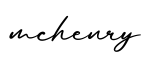 单词mchenry书写