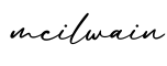 单词mcilwain书写