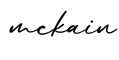 单词mckain书写
