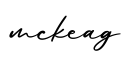 单词mckeag书写