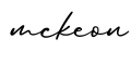单词mckeon书写