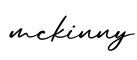 单词mckinny书写