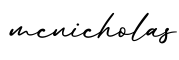 单词mcnicholas书写