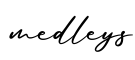 单词medleys书写