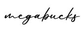 单词megabucks书写