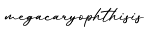 单词megacaryophthisis书写