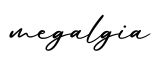 单词megalgia书写