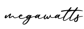 单词megawatts书写