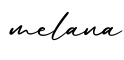 单词melana书写