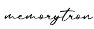 单词memorytron书写