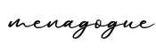 单词menagogue书写