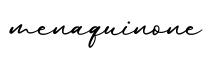单词menaquinone书写