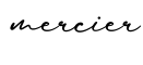 单词mercier书写