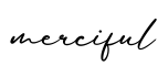 单词merciful书写