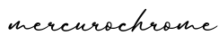 单词mercurochrome书写
